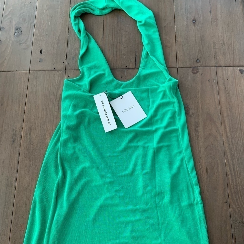With Jean Lena dress in green NWT - Picture 8 of 9